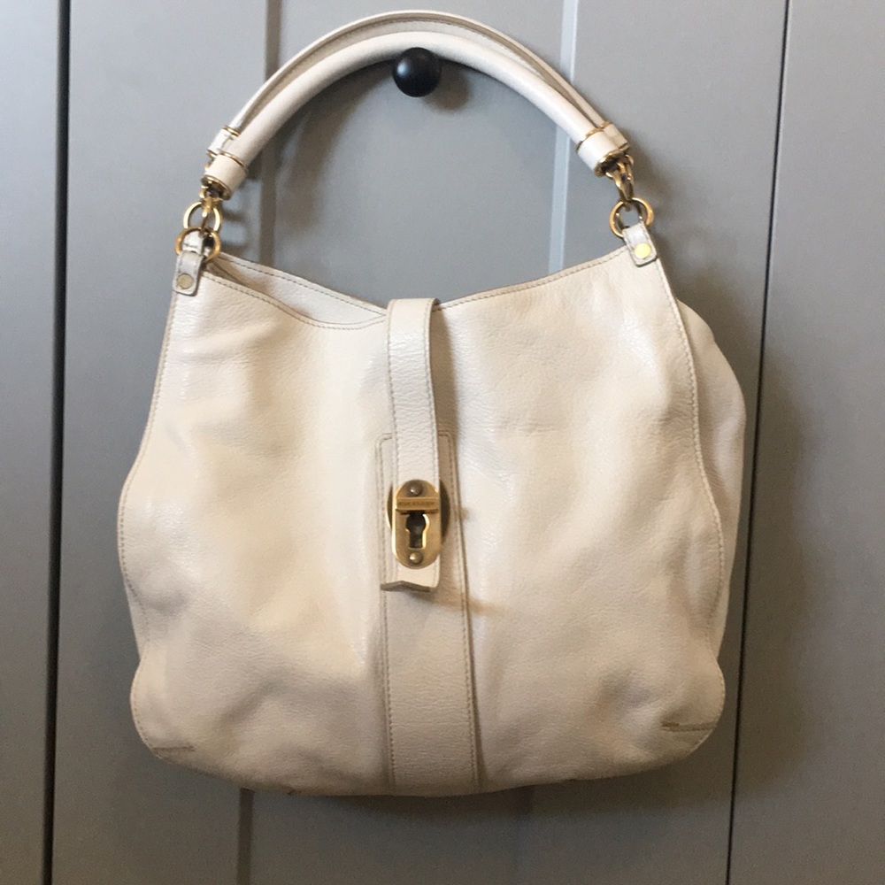 Burberry: HP - Hobo bag with brass hardware